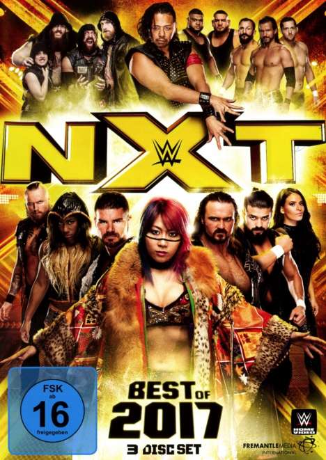 NXT - Best of NXT 2017, 3 DVDs