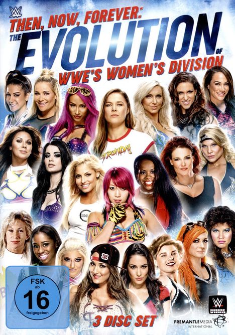 Then, Now, Forever: The Evolution Of WWE‘s Women‘s Division, 3 DVDs