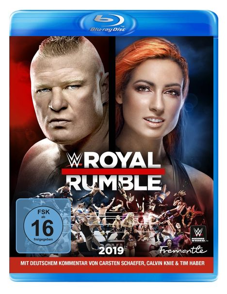 Royal Rumble 2018 (Blu-ray), Blu-ray Disc