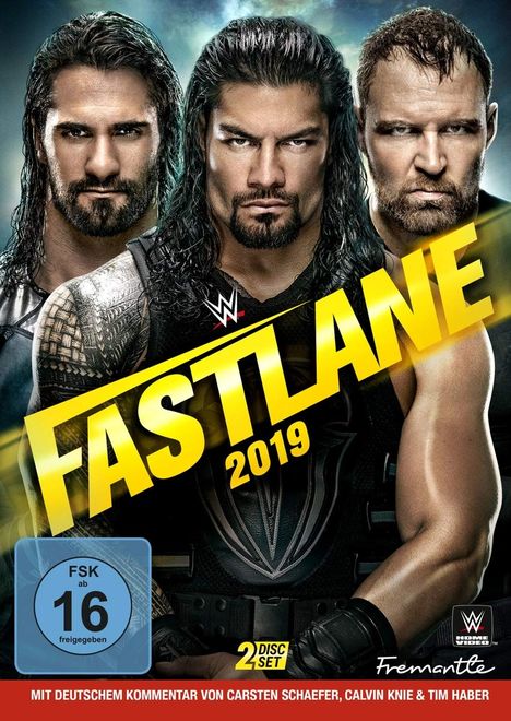 WWE - Fastlane 2019, 2 DVDs