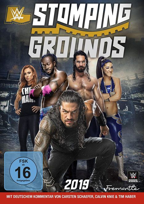 WWE - Stomping Grounds 2019, 2 DVDs