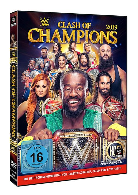 WWE - Clash of Champions 2019, 2 DVDs