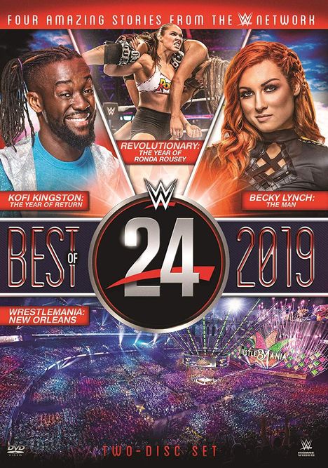 WWE: 24 - The Best Of 2019, 2 DVDs