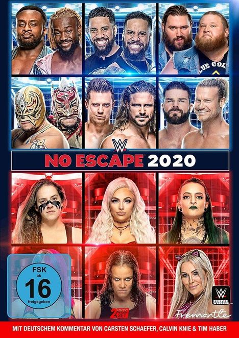 WWE: No Escape 2020, 2 DVDs