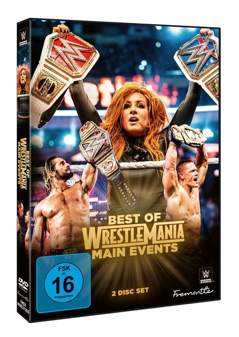 WWE - Best Of Wrestlemania Main Events, 2 DVDs