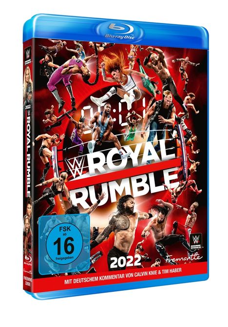 WWE: Royal Rumble 2022 (Blu-ray), Blu-ray Disc