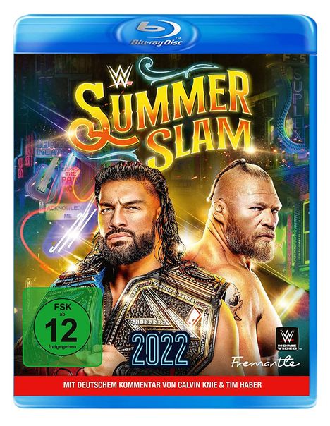 WWE: Summerslam 2022 (Blu-ray), Blu-ray Disc