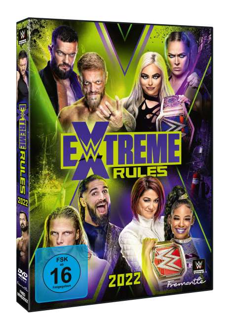 WWE: Extreme Rules 2022, 2 DVDs