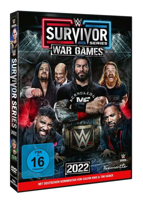 WWE: Survivor Series Wargames 2022, DVD