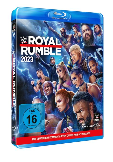 WWE: Royal Rumble 2023 (Blu-ray), Blu-ray Disc