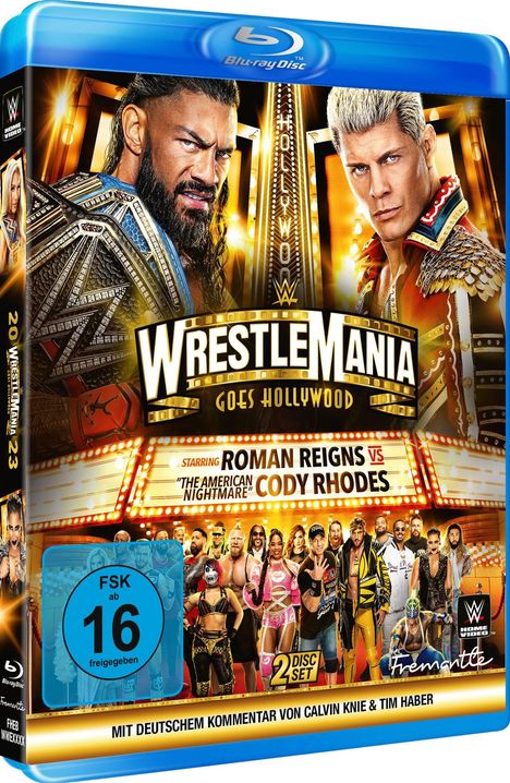 WWE: Wrestlemania 39 (Blu-ray), 2 Blu-ray Discs