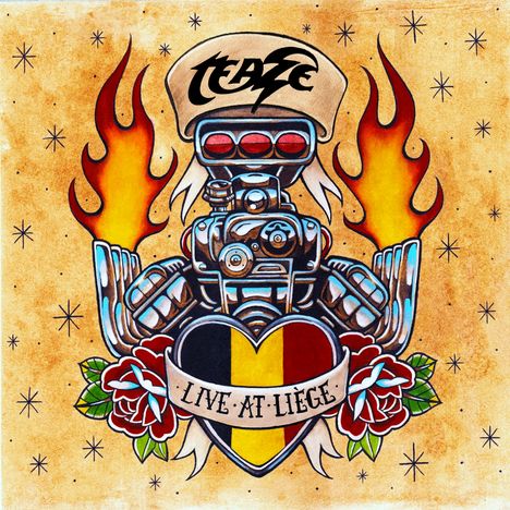 Teaze: Live in Liege, CD