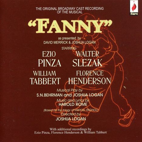Original Cast Recording: Fanny [+ Bonus Tracks], CD