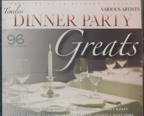 Dinner Party Greats, 4 CDs