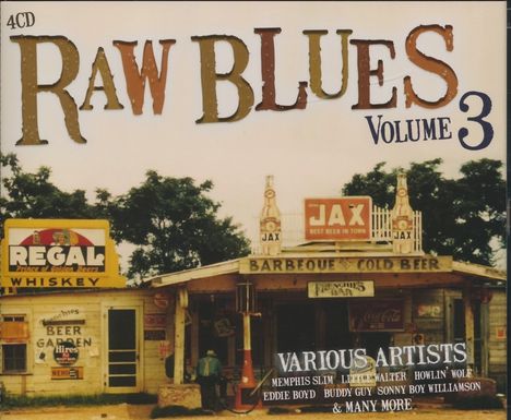 Raw Blues,Vol.3, 4 CDs