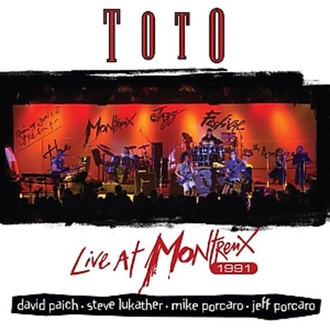 Toto: Live At Montreux 1991, CD