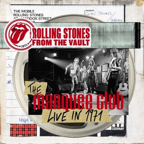 The Rolling Stones: From The Vault - The Marquee Club Live In 1971, 1 LP und 1 DVD