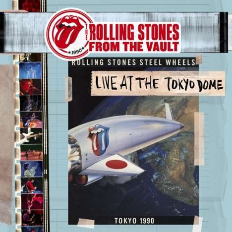 The Rolling Stones: From The Vault: Live At The Tokyo Dome 1990 (180g), 4 LPs und 1 DVD