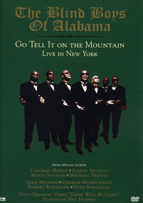 The Blind Boys Of Alabama: Go Tell It On The Mountain - Live In New York, DVD