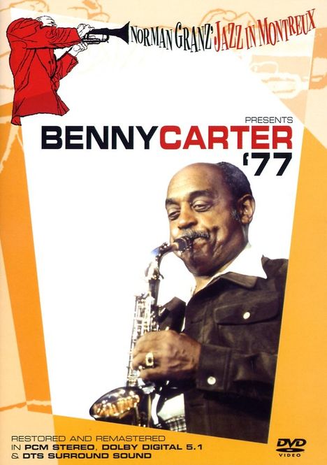 Benny Carter (1907-2003): Norman Granz' Jazz In Montreux 1977, DVD