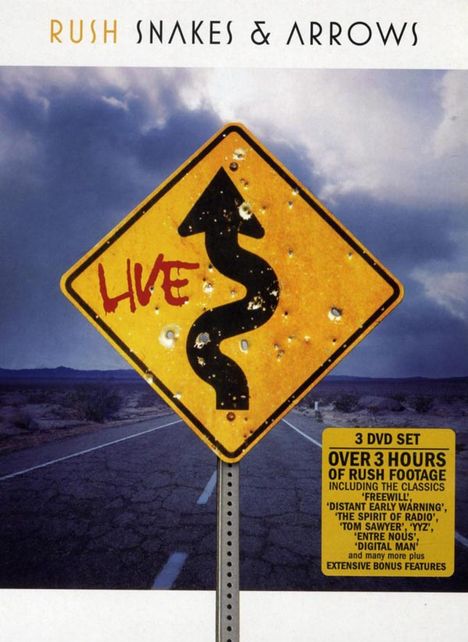 Rush: Snakes &amp; Arrows: Live, 3 DVDs