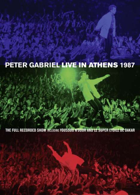 Peter Gabriel (geb. 1950): Live In Athens 1987 + Play, 2 DVDs