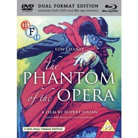 The Phantom Of The Opera (1925) (Blu-ray & DVD) (UK Import), 1 Blu-ray Disc und 1 DVD
