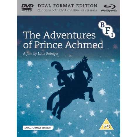 Adventures Of Prince Achmed (Blu-ray &amp; DVD) (UK Import), 1 Blu-ray Disc und 1 DVD