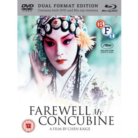 Farewell My Concubine (1993) (Blu-ray &amp; DVD) (UK Import), 1 Blu-ray Disc und 1 DVD