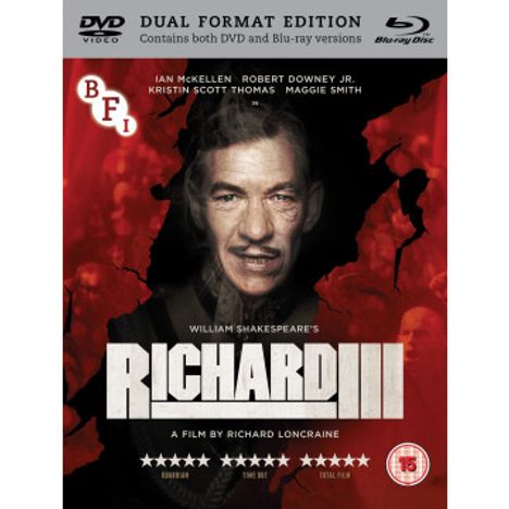Richard III (1995) (Blu-ray &amp; DVD) (UK Import), 1 Blu-ray Disc und 1 DVD