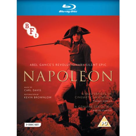Napoleon (1927) (Blu-ray) (UK Import), 3 Blu-ray Discs