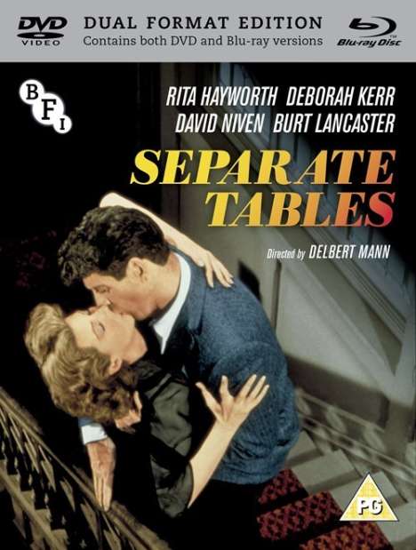 Separate Tables (Blu-ray &amp; DVD) (UK Import), 1 Blu-ray Disc und 1 DVD