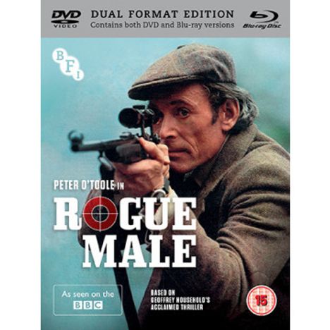 Rogue Male (1976) (Blu-ray &amp; DVD) (UK Import), 1 Blu-ray Disc und 1 DVD