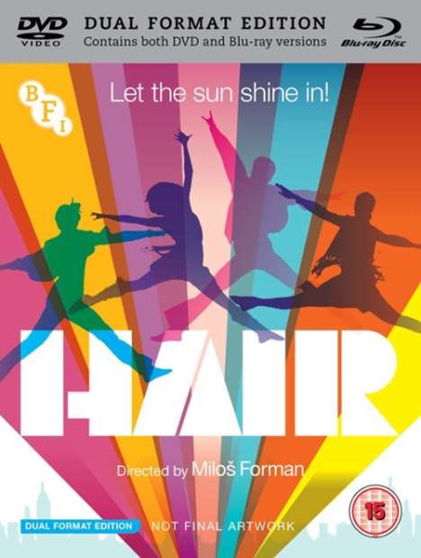 Hair (1978) (Blu-ray &amp; DVD) (UK Import), 1 Blu-ray Disc und 1 DVD