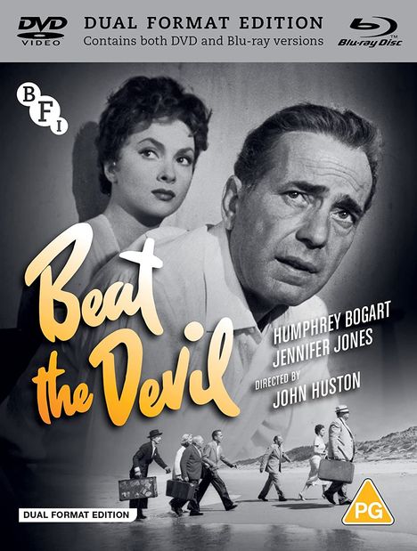 Beat The Devil (1953) (Blu-ray &amp; DVD) (UK Import), 1 Blu-ray Disc und 1 DVD