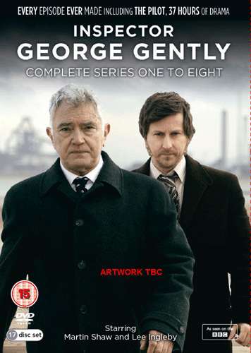Inspector George Gently Season 1-8 (UK Import), 17 DVDs