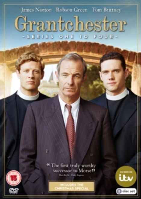 Grantchester Season 1-4 (UK Import), 6 DVDs