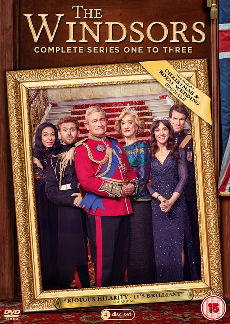 The Windsors Season 1-3 (UK Import), 4 DVDs
