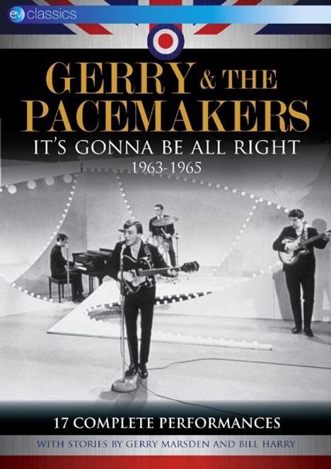 Gerry &amp; The Pacemakers: It's Gonna Be All Right 1963 - 1965: Complete Performances, DVD