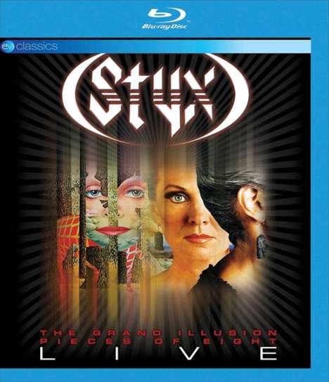 Styx: The Grand Illusion &amp; Pieces Of Eight Live 2010 (EV Classics), Blu-ray Disc