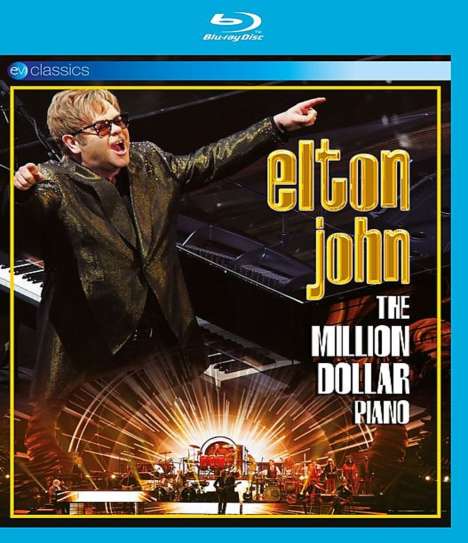 Elton John (geb. 1947): The Million Dollar Piano (EV Classics), Blu-ray Disc