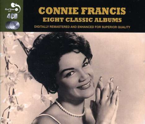 Connie Francis: Eight Classic Albums, 4 CDs