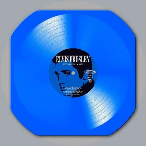 Elvis Presley (1935-1977): Elvis Presley (Limited Octagon Shaped Edition) (Blue Vinyl), LP