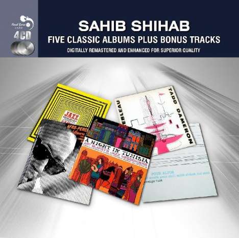 Sahib Shihab (1925-1989): Five Classic Albums Plus Bonus Tracks, 4 CDs