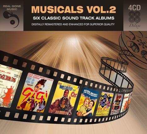 Six Classic Soundtrack Albums: Musicals Vol. 2, 4 CDs