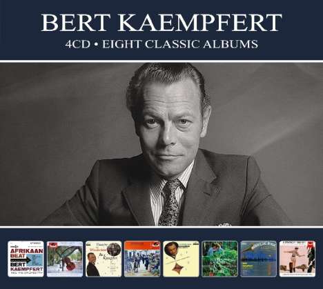 Bert Kaempfert (1923-1980): Eight Classic Albums, 4 CDs