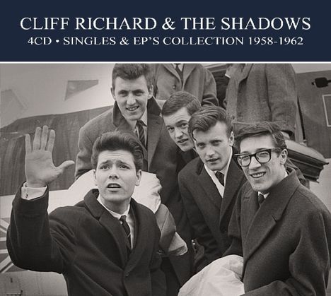 Cliff Richard &amp; The Shadows: Singles &amp; EP Collection 1958 - 1962, 4 CDs