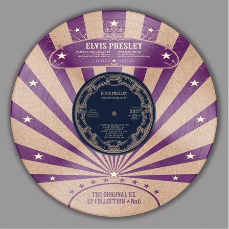 Elvis Presley (1935-1977): The Original U.S. EP Collection No.6 (Special Limited Collection) (Picture Disc), Single 10"