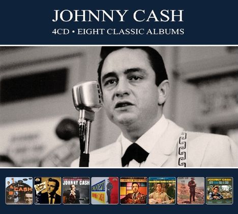 Johnny Cash: Eight Classic Albums, 4 CDs