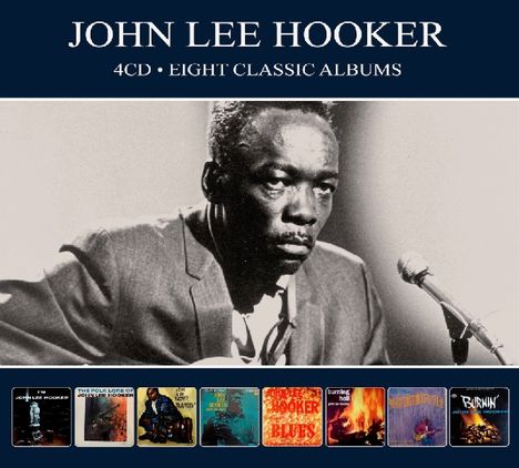 John Lee Hooker: Eight Classic Albums, 4 CDs